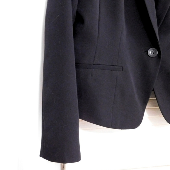 WORTHINGTON BLACK 2 PIECE LINED SKIRT SUIT - Picture 6 of 8